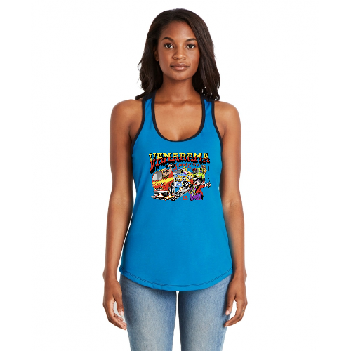 LADIES TANK TOP 2 TONE