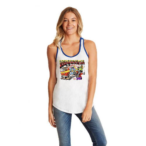 LADIES TANK TOP 2 TONE
