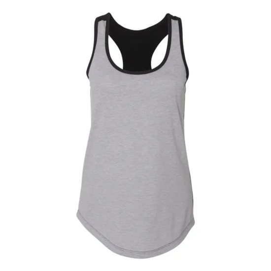 LADIES TANK TOP 2 TONE