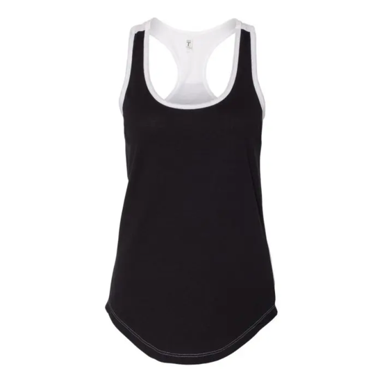 LADIES TANK TOP 2 TONE