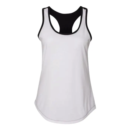 LADIES TANK TOP 2 TONE